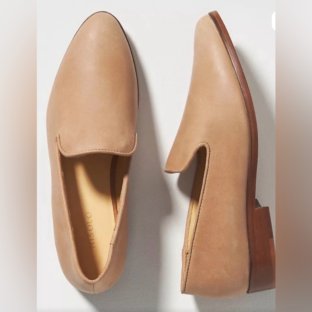 Nisolo Women's Classic Brown Leather Loafers